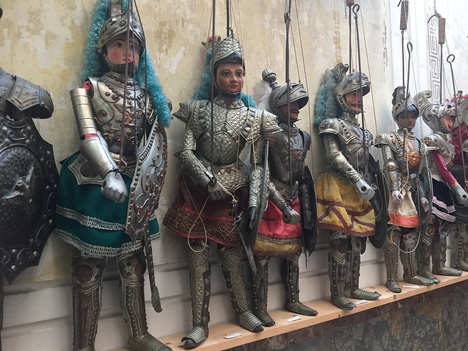 A heroic puppet show at the Teatro dei Pupi in Ortigia.